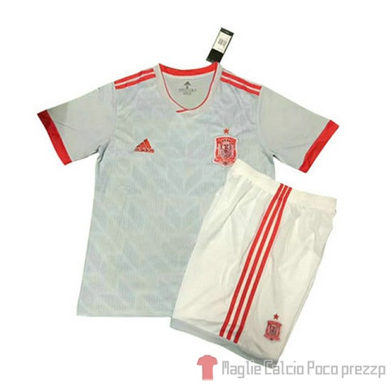 Maglia Spagna Away Bambino 2018 - Clicca l'immagine per chiudere